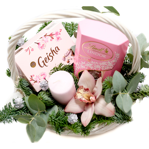 Подарочная корзина "Снегурочка"