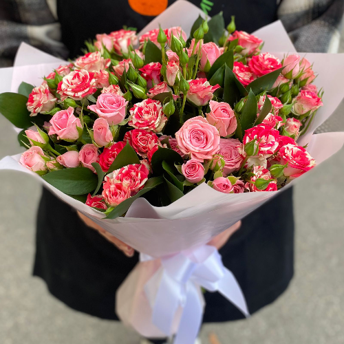 Фотография Букет "Сияние стиля" - размер М