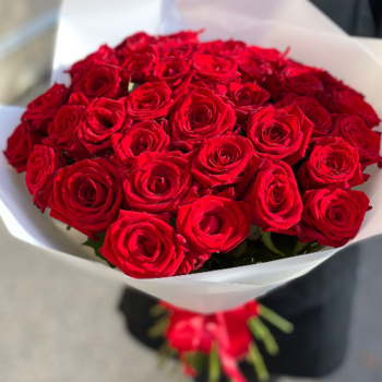 Фотография Букет из 41 красной розы 
