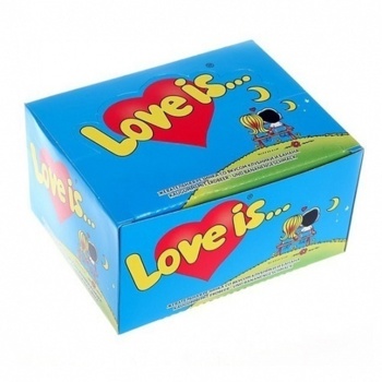 Фотография Блок жвачек Love is 