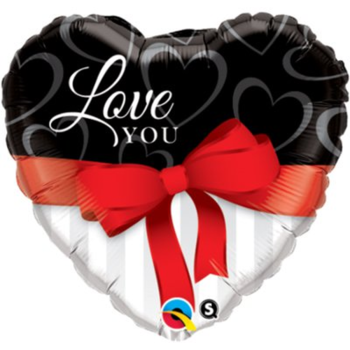 Фотография Шар в форме сердца "Love you" 1202-2122 