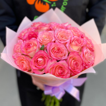 Фотография Букет из 21 розы "Джумилия" 