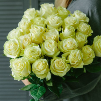 Фотография Букет из роз "Мондиаль" - 15 цветков