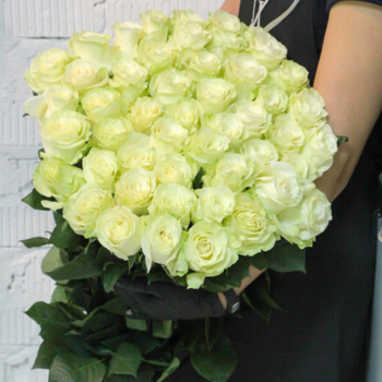 Фотография Букет из 51 розы "Мондиаль" 70 см 