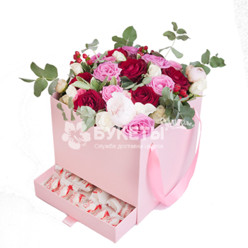 Фотография Коробка шкатулка "Фламинго" 