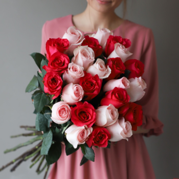 Фотография Букет из роз "Валентинка" 