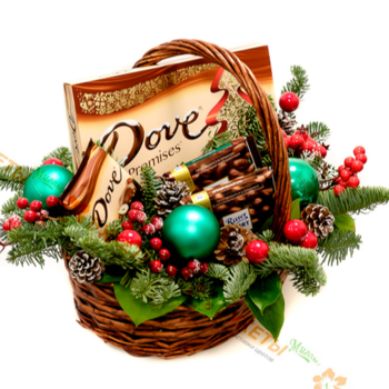 Фотография Подарочная корзина "Зима" 