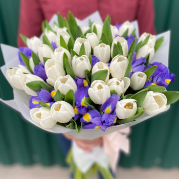 Фотография Букет "Летние ночи" - средний