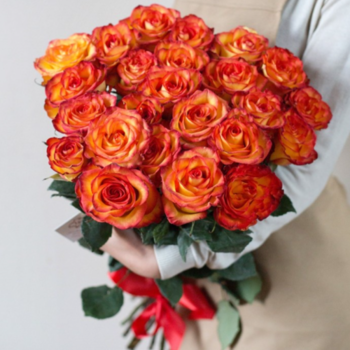 Фотография Букет из 25 роз Хай Меджик 