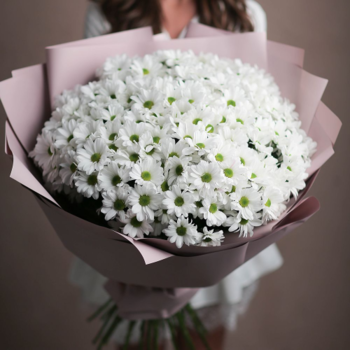 Фотография Букет "25 хризантем" 