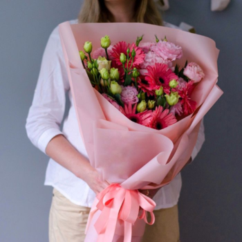 Фотография Букет "Розовое совершенство" 