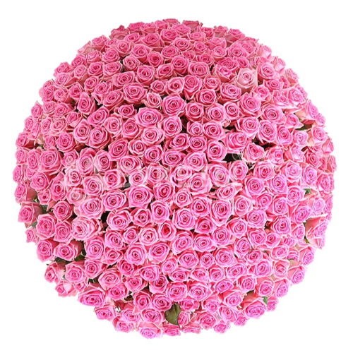 Корзина 301 розовая роза