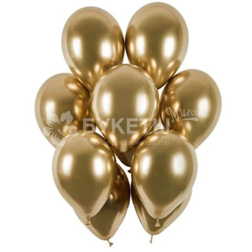 Воздушные шары Gold хром 1102-1752