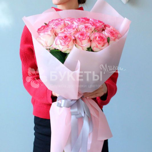 Букет из 21 розы "Джумилия" Premium