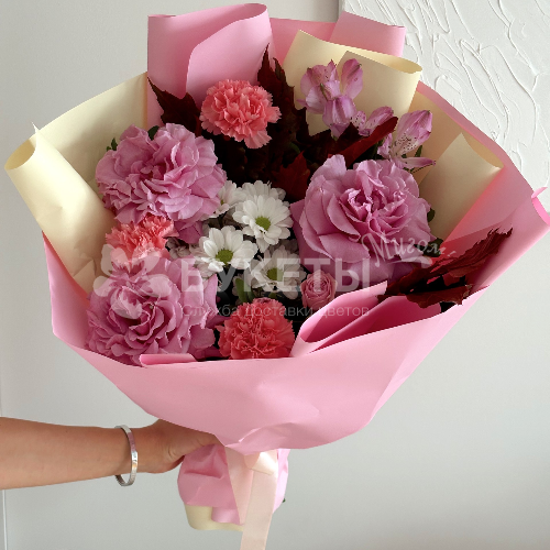 Букет "Розовый рай"