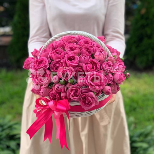 Корзина с цветами "Сияй"