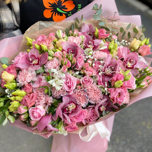 Авторский букет "Теплая встреча"