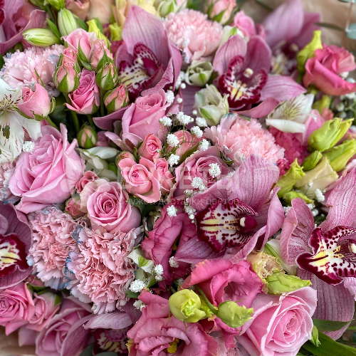 Авторский букет "Теплая встреча"