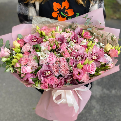 Авторский букет "Теплая встреча"