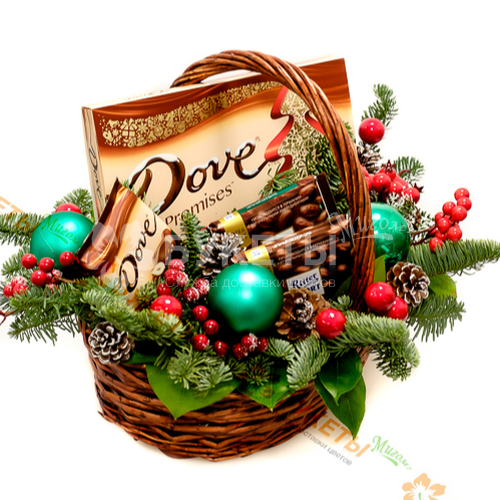 Подарочная корзина "Зима"