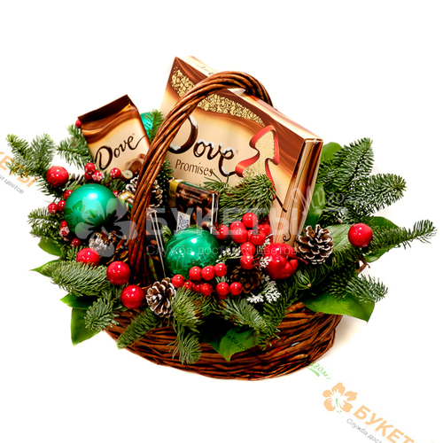Подарочная корзина "Зима"