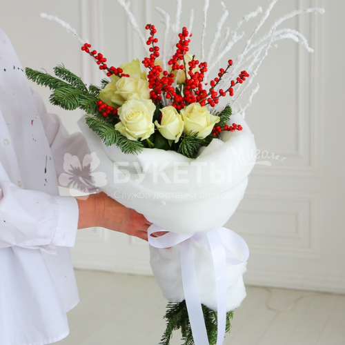Букет "Новогоднее чудо"