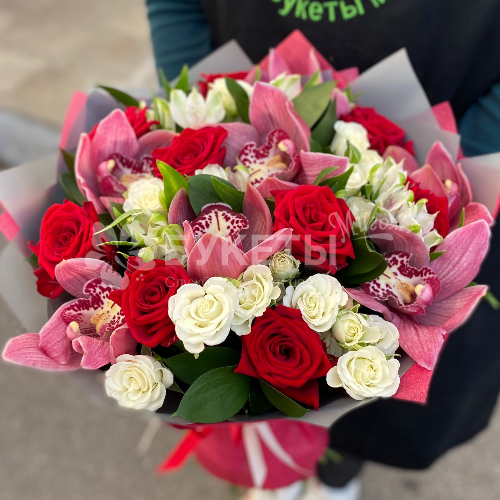 Букет "Полет любви"