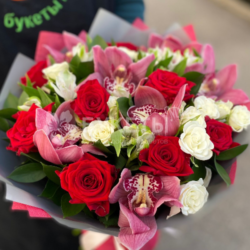 Букет "Полет любви"