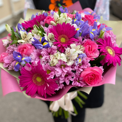 Букет "Розовые герберы"