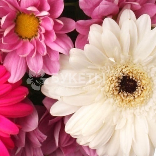 Корзина с цветами "Твоя улыбка"