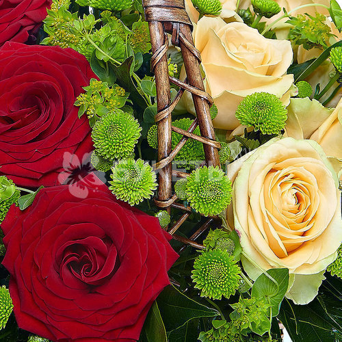 Корзина "Две половинки"