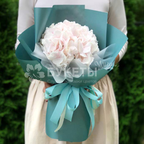 Букет "Белая гортензия"