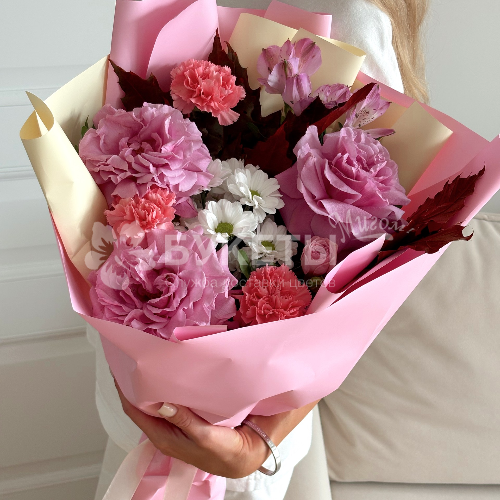 Букет "Розовый рай"