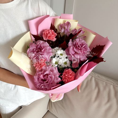 Букет "Розовый рай"