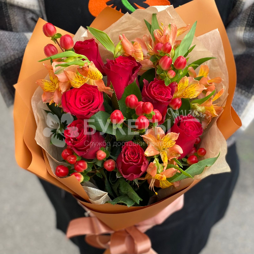 Букет "Осенний вихрь"