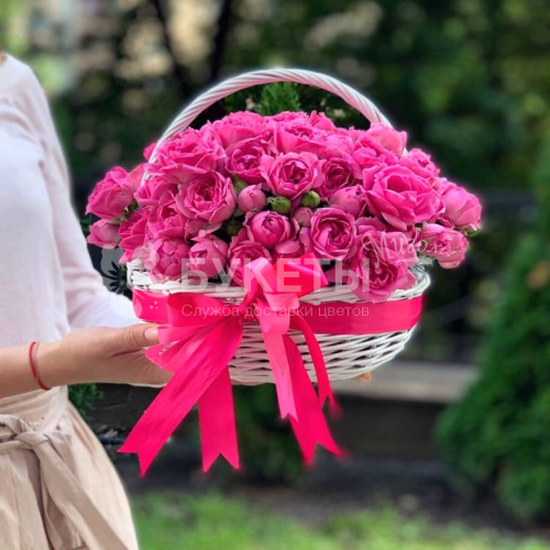 Корзина с цветами "Сияй"
