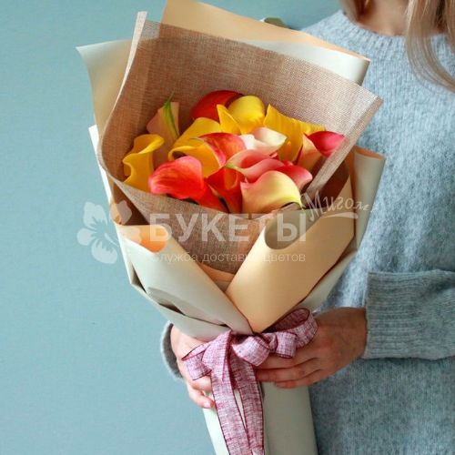 Букет из калл "Свит Мисти"