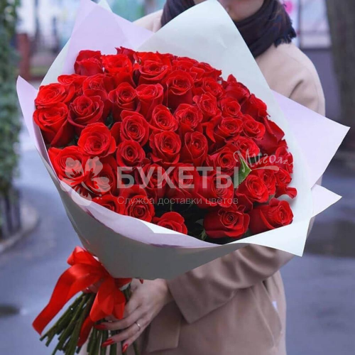 Букет из 35 красных роз Freedom