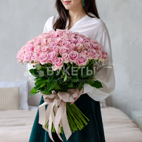 Букет "101 секрет нежности"