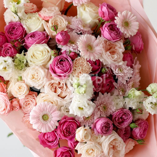 Авторский букет "Нежные мотивы"