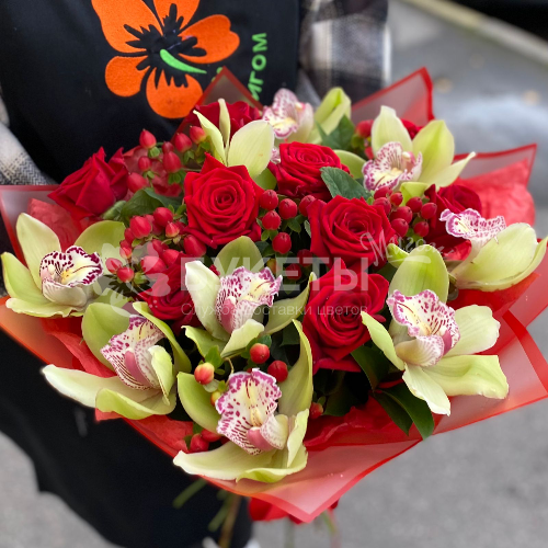 Букет "Цветочная полька"