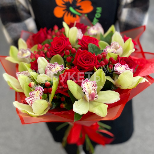 Букет "Цветочная полька"