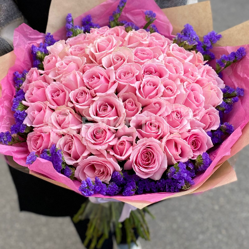 Букет 51 роза "Радость"