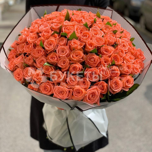 Букет из 101 роза Анна Карина