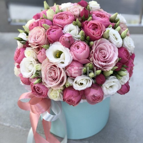 Коробка с цветами "Принцесса"