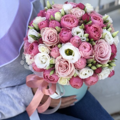 Коробка с цветами "Принцесса"